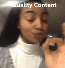 Qulaity content marketing meme