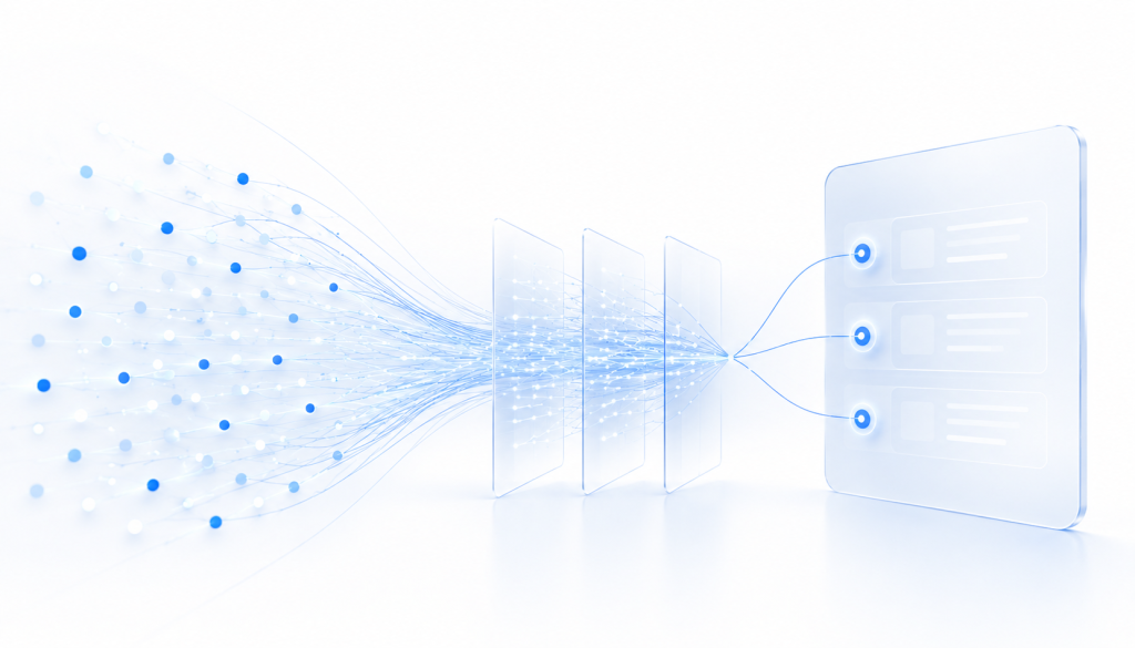 B2B lead generation funnel from target accounts to qualified opportunities
